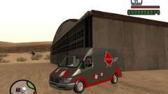 Mercedes Benz Sprinter für GTA San Andreas