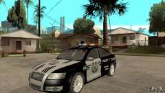 Audi A6 Police pour GTA San Andreas