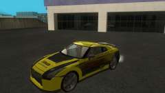 Gelb Nissan GTR35 für GTA San Andreas