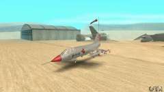 F-104 Starfighter Super (grau) für GTA San Andreas