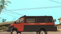 Service de gaz Gazelle 2705 pour GTA San Andreas