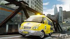 Gazelle 2705 Taxi v 2.0 pour GTA 4