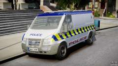 Ford Transit polnischen Polizei [ELS] фургон für GTA 4