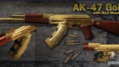 [Point Blank] AK47 Gold für GTA San Andreas
