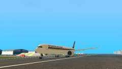 Airbus A350-900 Singapore Airlines für GTA San Andreas