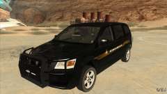 Dodge Caravan Sheriff 2008 pour GTA San Andreas