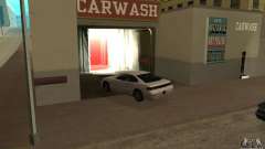 Auto-Waschanlagen für GTA San Andreas