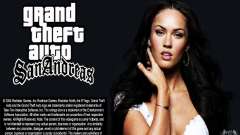 Démarrage écrans HD (Megan Fox) pour GTA San Andreas