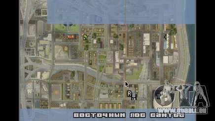 Detailed Map and Radar Mod für GTA San Andreas