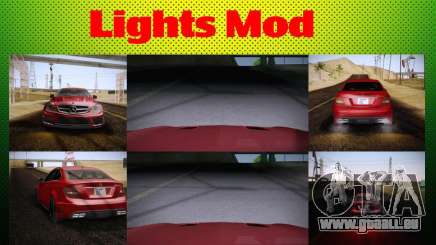 Improved Vehicle Lights Mod pour GTA San Andreas