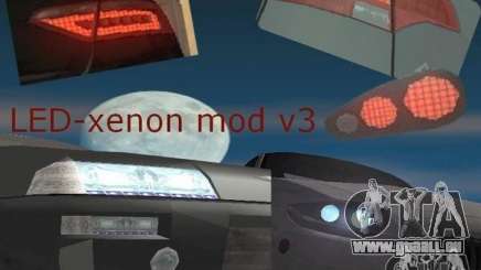 LED-xenon mod v3.0 für GTA San Andreas