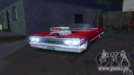 Chevrolet Impala 1963 Lowrider Charged pour GTA San Andreas