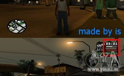 Santé de remplissage automatique. pour GTA San Andreas