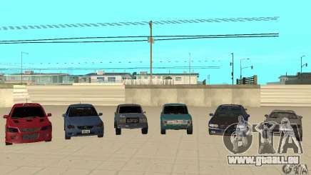 DRIFT CAR PACK pour GTA San Andreas