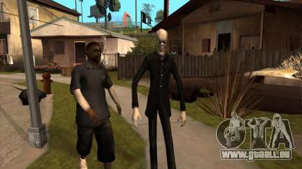 Slender en lunettes noires pour GTA San Andreas