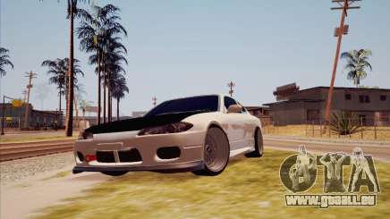 Nissan Silvia S15 белый für GTA San Andreas