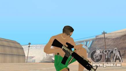 Gold weapons pack pour GTA San Andreas