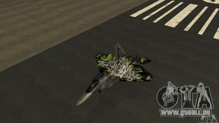 F-22 Raptor Graffity Skin 2 pour GTA San Andreas