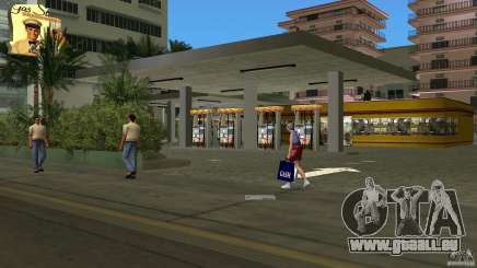 Shell Station pour GTA Vice City