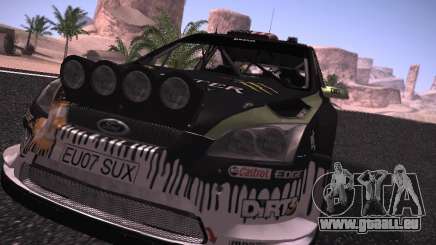 Ford Focus RS Monster Energy für GTA San Andreas