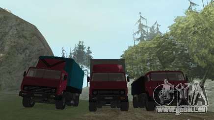 KAMAZ 5325 pour GTA San Andreas