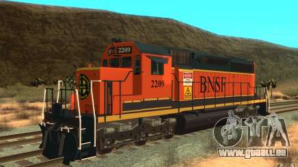 Locomotive SD 40 Union Pacifique BNSF pour GTA San Andreas