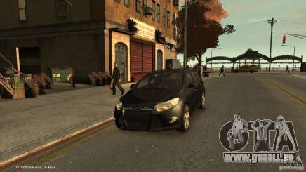 Ford Focus Universal Unmarked pour GTA 4