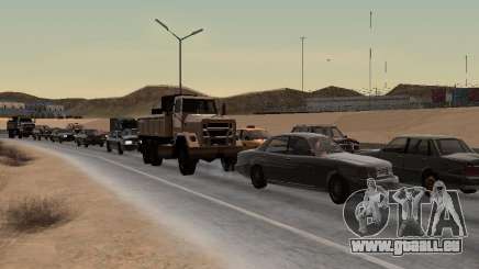 Realistic traffic stream für GTA San Andreas