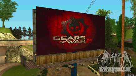 Werbetafeln In GEARS OF WAR für GTA San Andreas