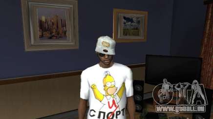 T-Shirt mit Homer für GTA San Andreas