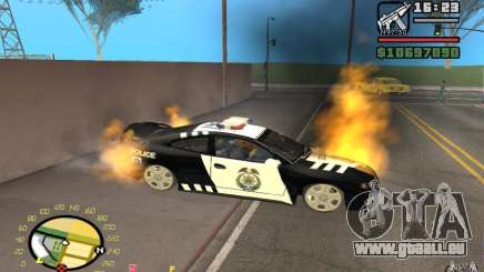 Brennenden Auto in GTA 4 für GTA San Andreas