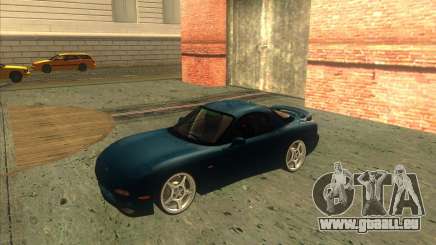 Mazda RX 7 turquoise pour GTA San Andreas