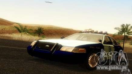 Ford Crown Victoria Masachussttss Police pour GTA San Andreas