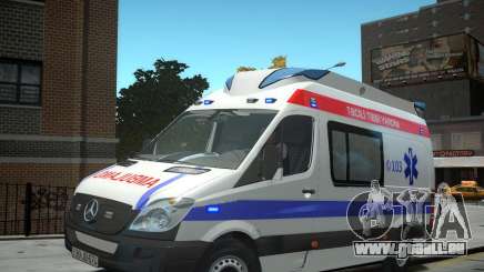 Mercedes-Benz Sprinter Azerbaijan Ambulance v0.2 pour GTA 4