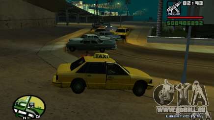 Amstrad dans un accident pour GTA San Andreas