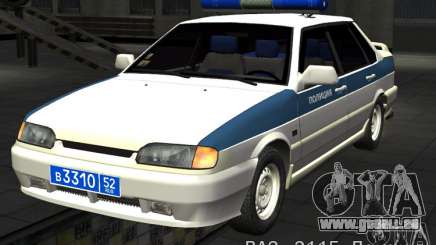 VAZ 2115 PPP Police pour GTA San Andreas