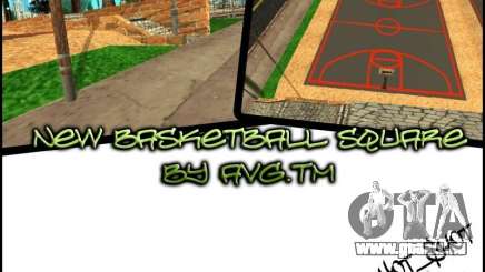 Dem neuen Basketballplatz für GTA San Andreas