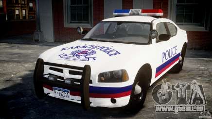 Dodge Charger Karachi City Police Dept Car [ELS] pour GTA 4