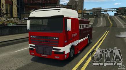 DAF XF Firetruck für GTA 4