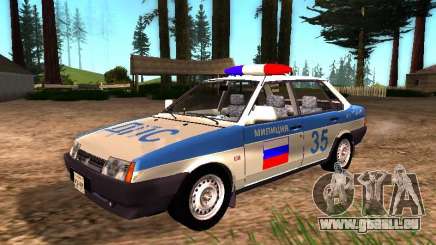 VAZ 2109 Police pour GTA San Andreas