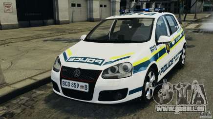 Volkswagen Golf 5 GTI South African Police [ELS] für GTA 4