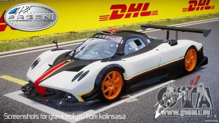 Pagani Zonda R 2009 Italian Stripes pour GTA 4