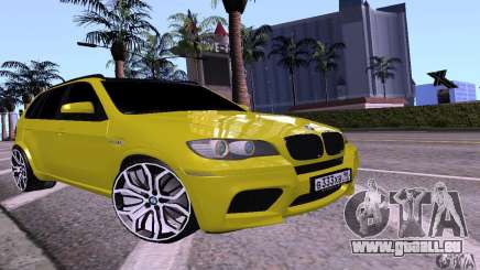 BMW X5M Gold für GTA San Andreas