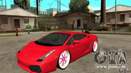 Lamborghini Gallardo White &amp; Pink für GTA San Andreas