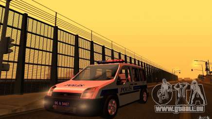 Ford Transit Connect Turkish Police pour GTA San Andreas