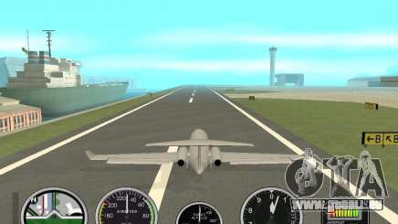 Instruments de l'air dans un avion pour GTA San Andreas