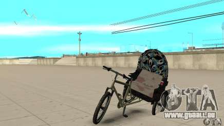 Manual Rickshaw v2 Skin3 für GTA San Andreas