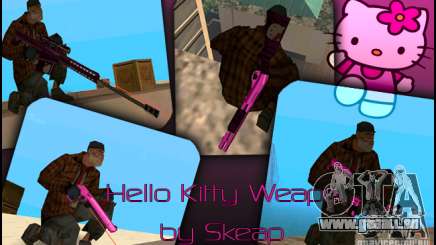 Hello Kitty weapon für GTA San Andreas
