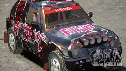 Mitsubishi Pajero Proto Dakar vinyle 3 pour GTA 4