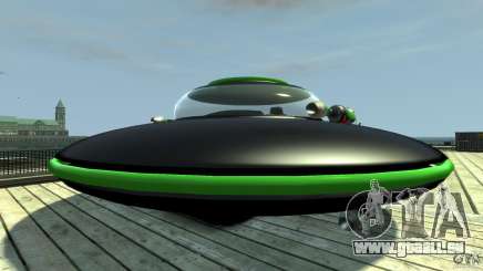 UFO neon ufo green für GTA 4